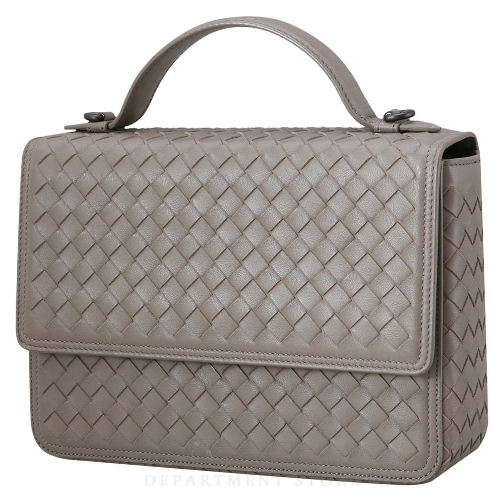 BOTTEGA VENETA(USED)보테가베네타 인트레치아토 위빙 탑 핸들 숄더백